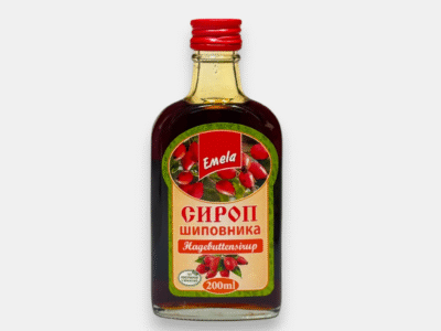 &Scaron;&iacute;pkov&yacute; sirup. Сироп шиповника