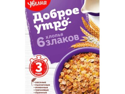 Kr&uacute;py 6 obiln&iacute;n "Uvelka"/ Крупа 6 злаков "Увелка" Порционная 350 гр.