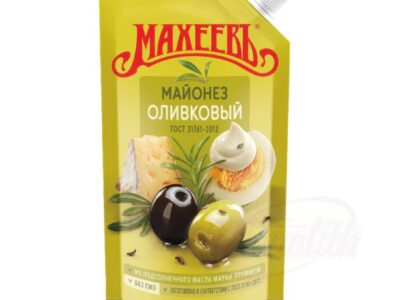 Majonéza Olivová "Machejev",0,38 kg/ Майонез Оливковый "Махеев" 0,38 кг