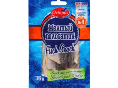 Snack Žlt&yacute; Pr&uacute;žkovan&yacute;/ Снек Желтый Полосатик