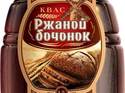 Kvas Ražny bočonok/ Квас Ржаной бочонока 1,5л.
